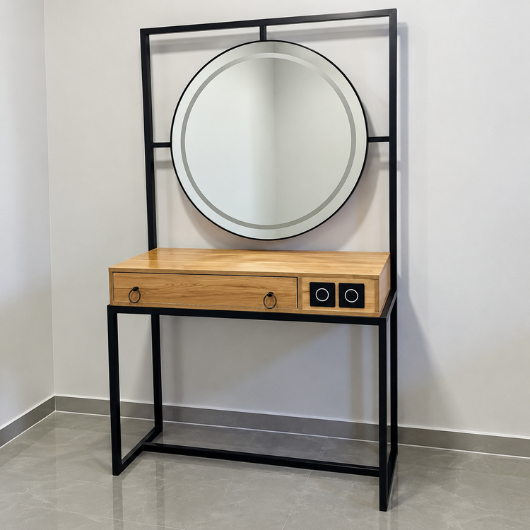 karen-modern-salon-console-round-led-mirror